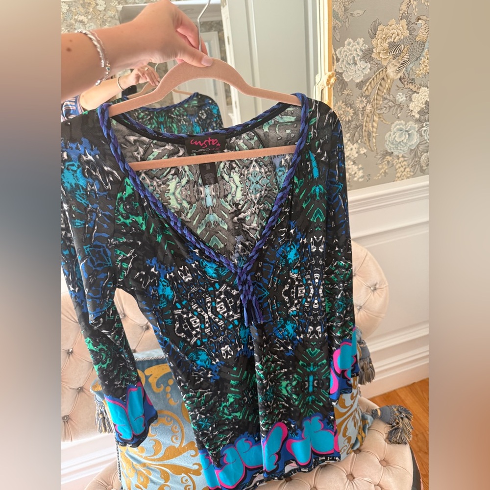 Custo Barcelona Pattern dress